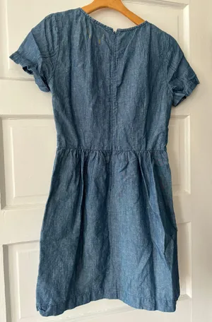 Madewell Chambray Dress thumbnail 2