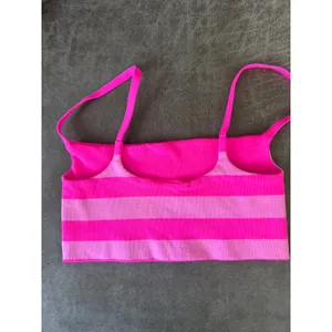 Free People Movement Tighten Up Reversible Bra Hot Pink Combo M/L NWOT MSRP $50 thumbnail 2