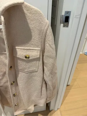 Aritzia Wilfred Free Cream Teddy Jacket thumbnail 5
