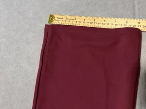 Halara Flare Pants Burgundy Stretch High Waisted Work Pants thumbnail 6