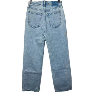 Abercrombie & Fitch The ’90s Relaxed Jean High Rise Blue Denim Jeans Size 26 2 R thumbnail 2