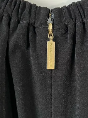 MICHAEL Michael Kors Chain Halter Dress Black Cocktail Evening Sleeveless S thumbnail 6