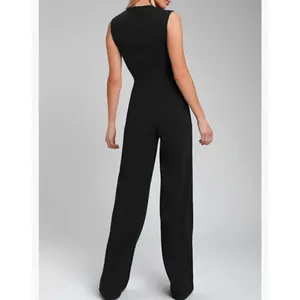 NEW Happy Sailed Square Neck Jumpsuit Wide Leg Pants XL thumbnail 2
