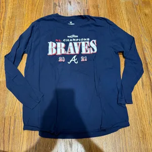 fanatics atlanta braves long sleeve tshirt thumbnail 1