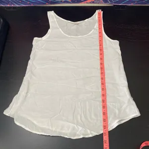 Elegant White Women's Tank Top Size M thumbnail 4