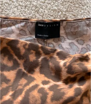 ASOS Cheetah mini skirt thumbnail 2