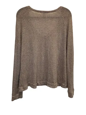 Women's American Eagle Outfitters V Neck Soft Knit Pullover Sweater Tan Size M Good Pre-Owned Condition Features Women's American Eagle Outfitters V Neck Soft Knit Pullover Sweater. #softknit #spring #summer thumbnail 3