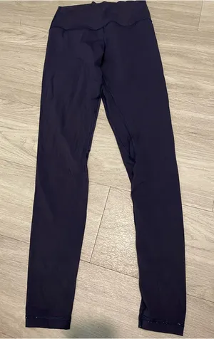 CRZ YOGA High-Waist Navy Performance Leggings thumbnail 1