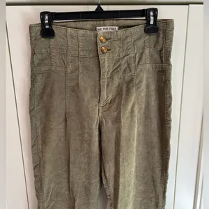 Free People‎ We The Free Jayde Retro 70’s Corduroy Pants Flare thumbnail 2