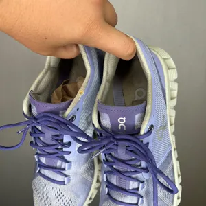 On Running Cloud X Lavender Ice Purple Lightweight Athletic Sneakers Shoe Size 8 thumbnail 5