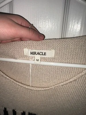 Miracle USA Champagne Please Sweater thumbnail 2