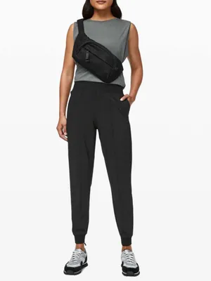 Women’s Lululemon Wander Jogger Sweatpants Black Size 12 thumbnail 4