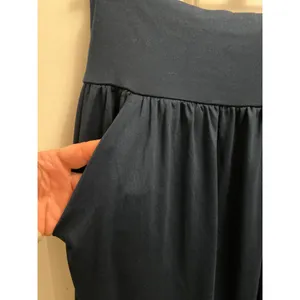 Brand New Halara Women's Size Large Oxford Blue High Waisted Pants Wide Leg thumbnail 2