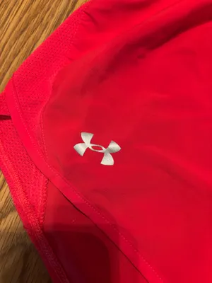 Red Under Armour Shorts- Small thumbnail 2