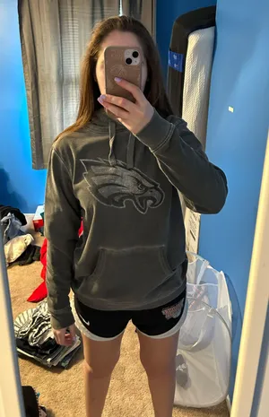 Eagles Hoodie Gray thumbnail 1