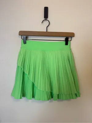 Lululemon Tiered Pleats‎ High-Rise Tennis Skirt Pistachio thumbnail 3