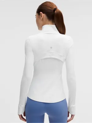 lululemon athletica White Zip-Up Jacket thumbnail 2