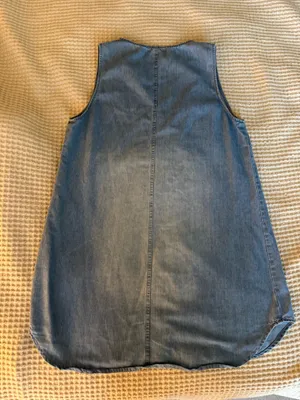 Denim mini dress Blue Size M thumbnail 4