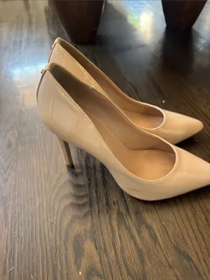 BCBGeneration Patent Nude Pointed Toe Heels thumbnail 3