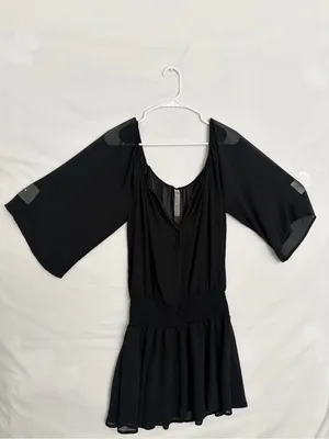 Victoria's Secret Swim Women’s Black Cover-Up Dress M Excellent(A841) thumbnail 2