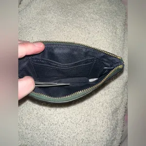 NWT Coach Signature Leather Corner Zip Wristlet. thumbnail 5