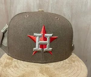 New Era Cap Myfitteds Houston Astros elite series Jordan AJ VI TS Travis Scott Inspo size 7 5/8 in store e exclusive thumbnail 2