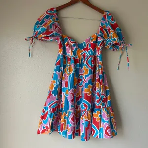 Amanda Uprichard Sicily Multicolor Mini Dress Size Small thumbnail 5