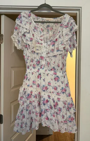 Floral Boutique Dress Mini Ruffle thumbnail 1