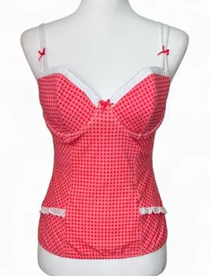 Y2K Victoria’s Secret Pout Corset Cami thumbnail 1