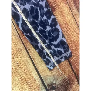Aerie Offline Blue Cheetah Crossover Waist Legging 7/8 length and Size M thumbnail 4