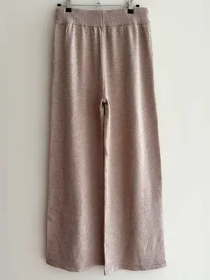 Amazon Women’s Matching Mockneck Sweater and Wide Leg Pants Set, Blush, Medium thumbnail 13