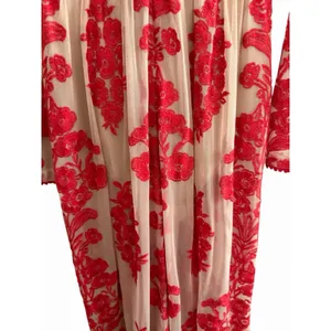 For Love‎ & Lemons Temecula Maxi Dress Red Floral Women's Size Medium thumbnail 13