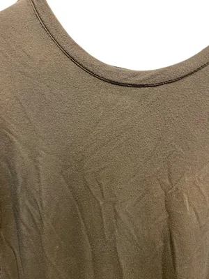 Athleta Chakra Backless Sweatshirt Olive Green Size M Yoga Gym Workout Lounge thumbnail 9