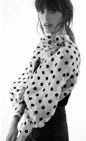 Maeve Anthropologie Polka Dot Blouse thumbnail 1
