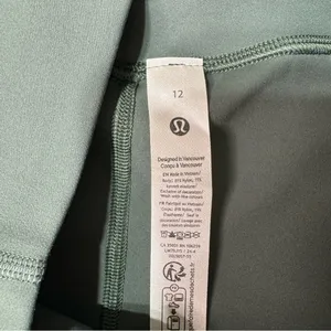 Lululemon Align Short High Rise Bike Shorts Dark Forest Green 12 NWT thumbnail 8