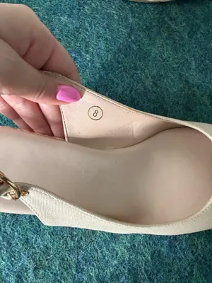 Tan wedges Size 8 thumbnail 2