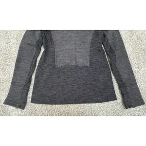 Lululemon Radiant Jacket II Heathered Core Dark Gray Full Zip Size 4 thumbnail 6