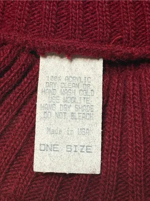 Vintage 80s 90s Burgundy Jeweled Sweater Vest Gold Applique Mock Neck USA OS thumbnail 6