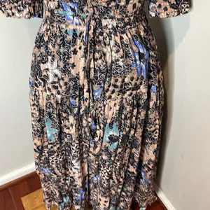 Ulla Johnson‎ Indah Floral-Print Puff-Sleeve Midi Dress thumbnail 8