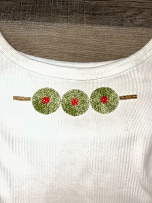 Embellished Tank Top White thumbnail 2