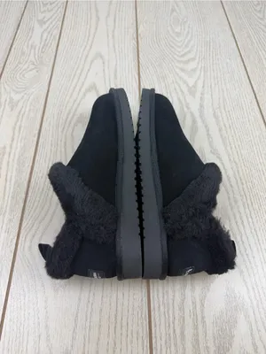 Koolaburra By UGG Women's Advay Slip-On Cozy Boots US7 Black $70 thumbnail 3