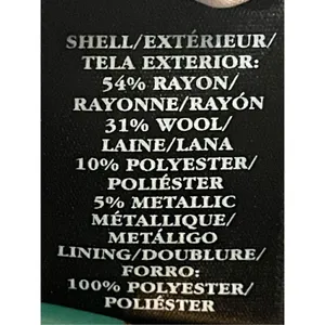 NWT Ann Taylor Silver Gray Shimmery Straight Pencil Skirt Size 14 Wool Blend thumbnail 11