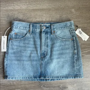 NEW Aritzia Denim Forum The '90s Ricci denim skirt 26 thumbnail 4