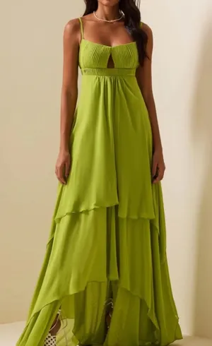 Green ASOS Dress Maxi thumbnail 2
