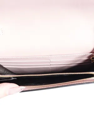 GUCCI Gg Matelassé Chain Wallet - Light Pink thumbnail 11