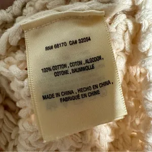 Anthropologie Akemi + Kin Cream Open Cardigan Sweater Size Small thumbnail 8