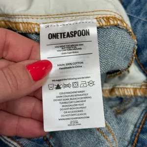 One Teaspoon Legend Denim Shorts Size 32, Casual Cutoff Denim Shorts thumbnail 6