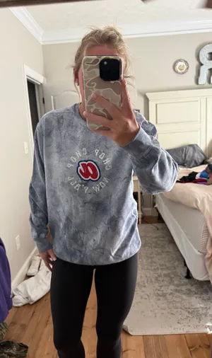 Atlanta Braves Sweatshirt Comfort Colors thumbnail 1