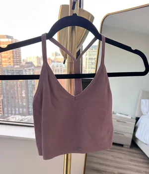 Set Active Ribbed V Sports Bra thumbnail 1