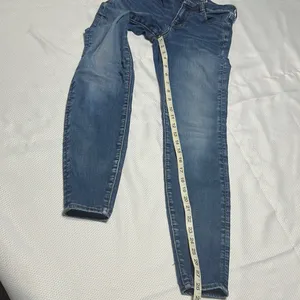 American Eagle Outfitters Blue Skinny Jeans Classic Style thumbnail 4